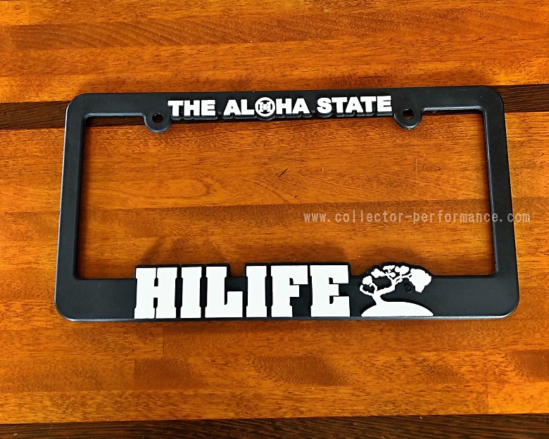 ハワイ HILIFE/ハイライフ ライセンスプレート/ナンバーフレーム US & Hawaii GOODS,License Plate