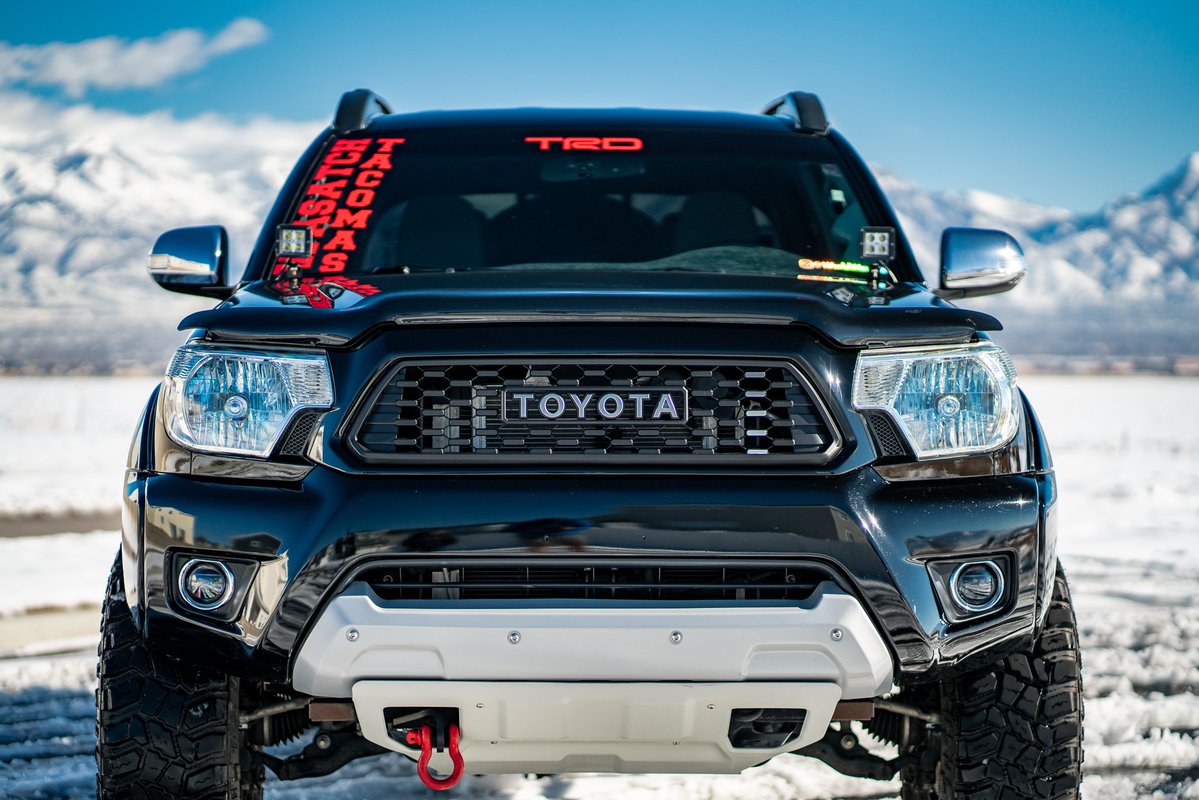 取り寄せ対応！） 2012-2015 タコマ TRD PRO スタイル グリル タイプ2