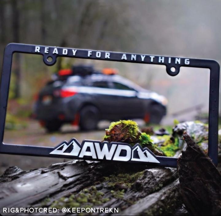 (�����б���)  AWD All Wheel Drive - Ready for Anything �饤���󥹥ץ졼�ȥե졼�� �ʥ�С��ե졼��