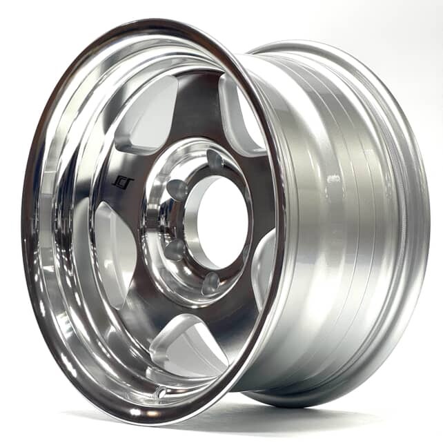 (������������Ź��16x8.0 -25 �߸ˤ��ꡪ�߸ˤΤߥ�������ʡ�SCS(Stealth Custom Series Wheels/���ƥ륹�������ॷ�꡼���� F5 Limited Polished w/Silver Window ��ߥƥå� �ݥ�å��� ����С�������ɥ� �ۥ�����