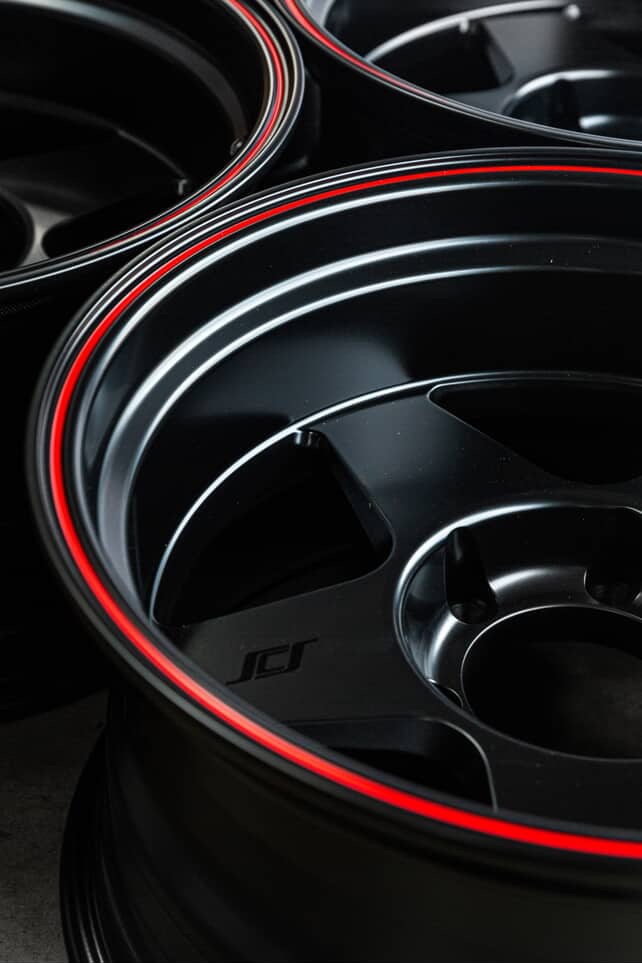 ��������������Ź�������ʤˤĤ�����礻���� SCS��Stealth Custom Series Wheels/���ƥ륹�������ॷ�꡼���� GEN5 Limited Matte Jet Black w/Red Pinstripes �ޥåȥ����åȥ֥�å� ��åɥԥ󥹥ȥ饤�� �ۥ�����