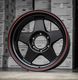 ��������������Ź�������ʤˤĤ�����礻���� SCS��Stealth Custom Series Wheels/���ƥ륹�������ॷ�꡼���� GEN5 Limited Matte Jet Black w/Red Pinstripes �ޥåȥ����åȥ֥�å� ��åɥԥ󥹥ȥ饤�� �ۥ�����