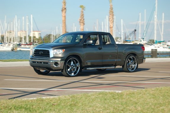 取り寄せ対応）07-タンドラ 2WD&4WD対応 F-2.5/R-4.5インチ ローダウン