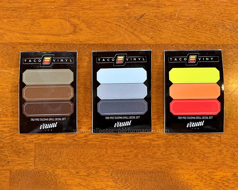 Taco Vinyl  TRD PRO ����� �ȥ�ץ륫�顼 �ǥ����� �١�����/�֥饦��/�������֥饦��