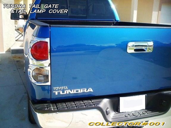 07-13 タンドラ クローム メッキ テールゲートドアハンドルカバー