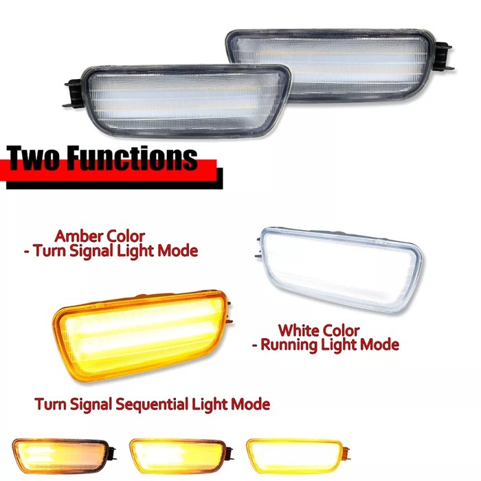 �ʼ����б�����2001-2004 ������ LED DRL �����å��Хå� �Х�ѡ������󥫡����åȡʥ��ꥢ�������⡼����