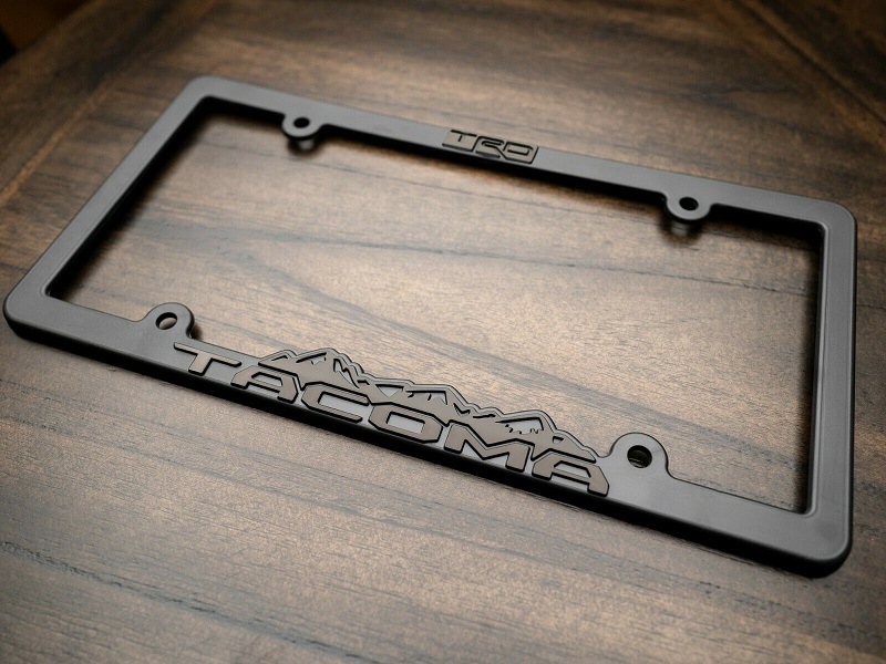 (�����б���) TRD TACOMA �֥�å������� �饤���󥹥ץ졼�ȥե졼�� �ʥ�С��ե졼��