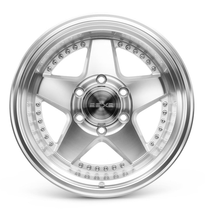 ��16x8.0 17x9.0 �֥��󥺺߸ˤ��ꡪ�� 9SIX9 Wheels FIVE-2 DEEP 16in/17in �ۥ����� �ʥ֥��󥺡��ԥ��Υ֥�å����ޥåȥ֥�å����ޥ���ɡ�