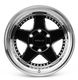 ��16x8.0 17x9.0 �֥��󥺺߸ˤ��ꡪ�� 9SIX9 Wheels FIVE-2 DEEP 16in/17in �ۥ����� �ʥ֥��󥺡��ԥ��Υ֥�å����ޥåȥ֥�å����ޥ���ɡ�