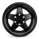 ��16x8.0 17x9.0 �֥��󥺺߸ˤ��ꡪ�� 9SIX9 Wheels FIVE-2 DEEP 16in/17in �ۥ����� �ʥ֥��󥺡��ԥ��Υ֥�å����ޥåȥ֥�å����ޥ���ɡ�