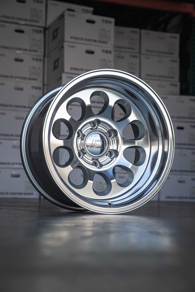 ��������������Ź�������ʡ�����礻��) SCS��Stealth Custom Series Wheels/���ƥ륹�������ॷ�꡼���� BLAZE10 Limited Polished ��ߥƥå� �ݥ�å��� �ۥ�����
