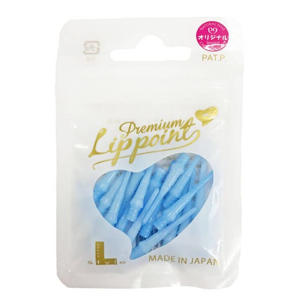 ナチュラルナイン】プレミアムリップポイント スノーブルー ダーツ チップ
