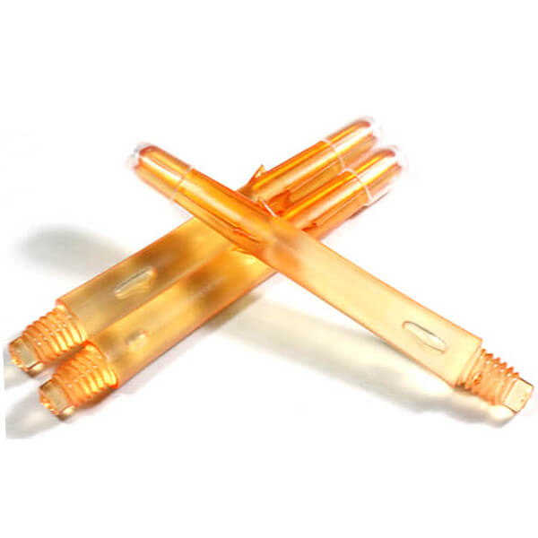 ナチュラルナイン】エルシャフトロックストレート クリア オレンジ 260