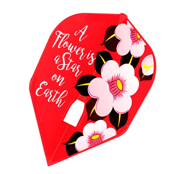 L-style エルスタイル】松本恵 ver.3 シェイプ レッド ダーツ フライト