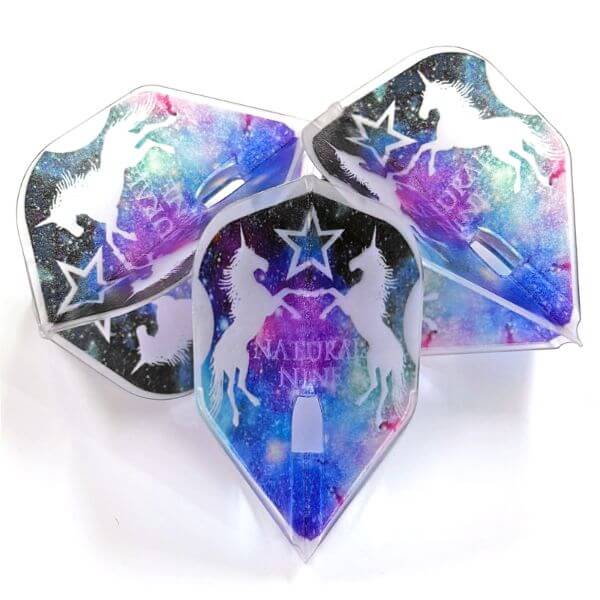 ナチュラルナイン ギャラクシーナイツ クリアホワイト シェイプ ダーツ