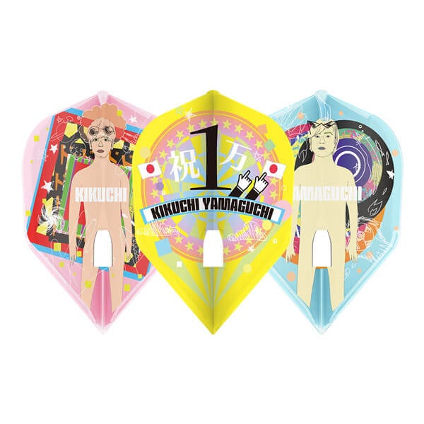 ナチュラルナイン限定】菊地山口登録者1万人記念フライト シェイプ