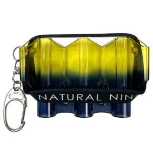 【ナチュラルナイン】クリスタル ツインカラー ビターレモン フライトケース|ダーツ小物ケース