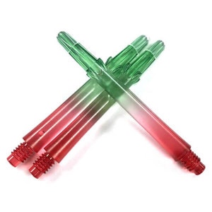 【ナチュラルナイン】エルシャフトロックストレート ツインカラー スイカ 330 ダーツシャフト|シャフト