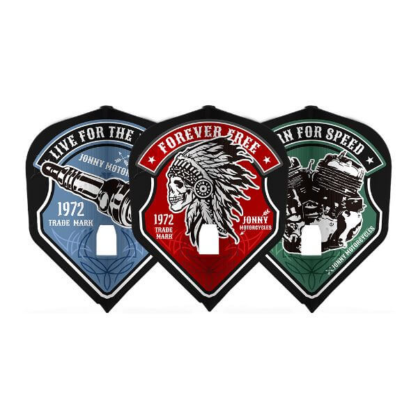 L-style エルスタイル】安食賢一ver.4 KAMI シェイプ ブラック ダーツ