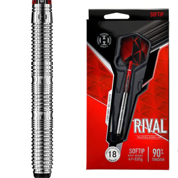 ハローズ】RIVAL ライバル 2BA18g ダーツ バレル