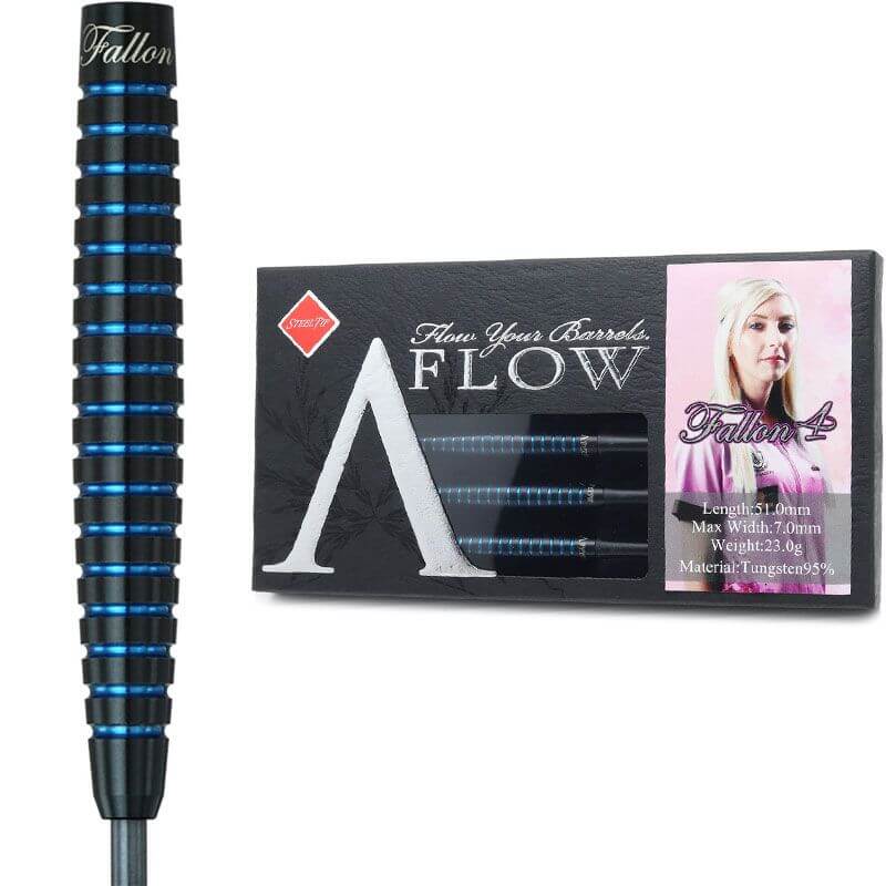 ファロン シャーロック 22g トルピード 投げやすい ソフトダーツ バレル【ダイナスティー】エーフロー ブラックライン