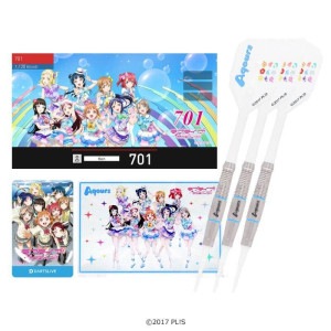 ラブライブ!シリーズ ダーツセット Aqours アクア|ダーツセット
