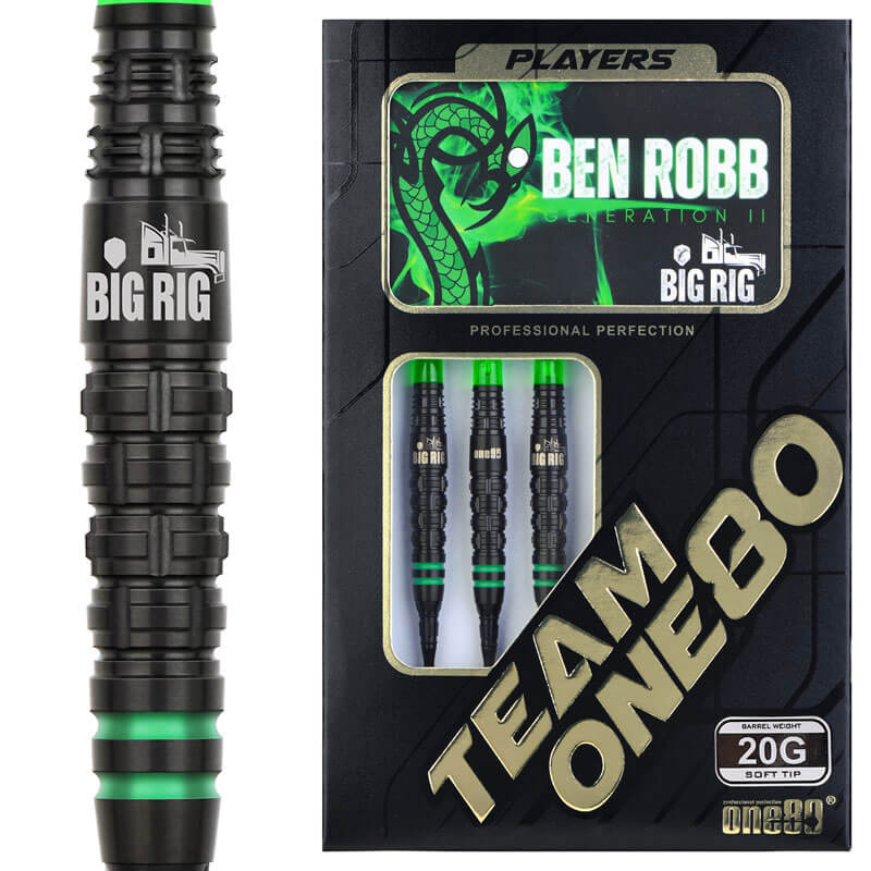 ベン・ロブ　バージョン2 2BA 20g ONE80】Ben Robb ver.2 ベン・ロブ2 2BA20g ダーツ バレル