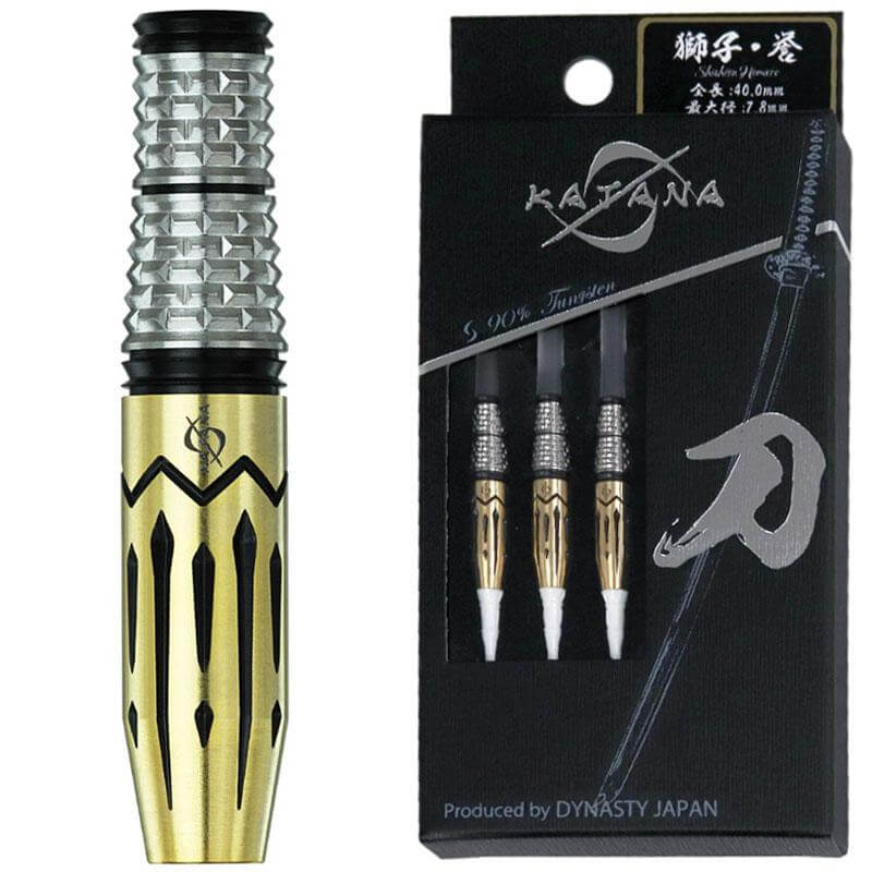 ダイナスティー】獅子誉 シシホマレ 2BA19.0g ダーツ バレル