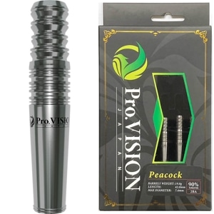 【プロヴィジョンジャパン】Peacock ピーコック 2BA19g 永倉もか選手 ダーツ バレル|Pro.VISION JAPAN（プロヴィジョンジャパン）|ソフトダーツ