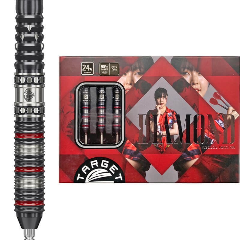 ターゲット ダイヤモンド G3 2BA18g いわお小鈴選手 ダーツ バレル