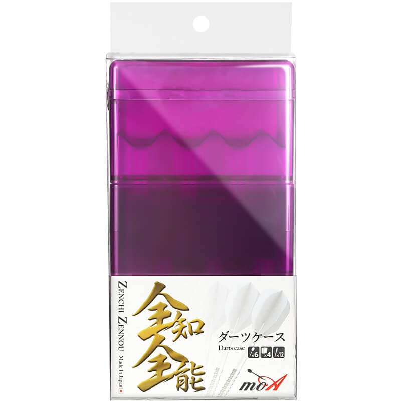 モア】全知全能 パープル ダーツケース