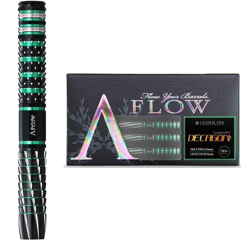 ダイナスティー エーフロー クリスタルライン デカゴン 2BA バレル バレルダイナスティーエーフロー クリスタルライン デカゴン2 2BA