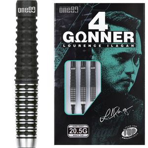 【ONE80】Gunner ver.4 Sand Blast ガンナー4 サンドブラスト 2BA20.5g ローレンス・イラガン選手 ダーツ バレル|ONE80(ワンエイティー)|ソフトダーツ