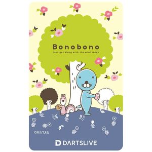 【ぼのぼの】ダーツライブカード with ダーツライブカード&ライブエフェクト ぼのぼのとフラワーのこと|ダーツライブカード|ダーツカード/雑誌