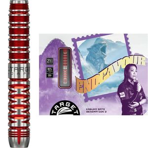 【ターゲット】ENDEAVOUR G2 MAX エンデバー2 マックス 2BA21.5g 佐藤かす美選手 ダーツ バレル|TARGET (ターゲット)|ソフトダーツ
