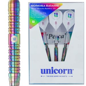【ユニコーン】Pesca MOMOKA Rainbow US 2BA20g 林桃加選手 ダーツ バレル|unicorn(ユニコーン)|ソフトダーツ
