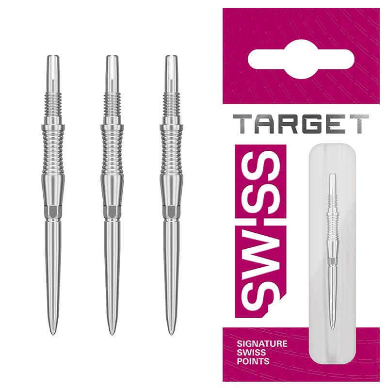 ターゲット シグネチャー スイスポイント RST シルバ ー42mm ダーツ
