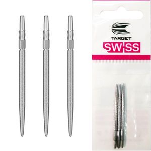【ターゲット】SWISS SLK POINT シルバー 35mm ダーツ スティールチップ|チップ