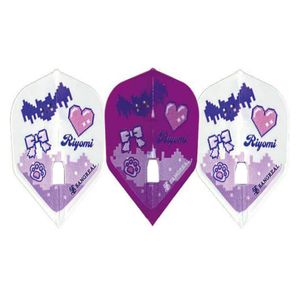 【サングリアル】江口梨世美 ver.1エルフライト シェイプ ミックス ダーツ フライト|フライト