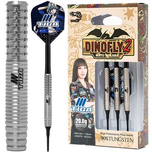 11/15発売【ティガ】DINOFLY2 ダイノフライ2 2BA20g 鹿内麻友選手 ダーツ バレル|TIGA (ティガ)|ソフトダーツ