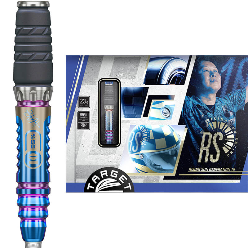 ターゲット】ライジングサンG10 スイスポイント スティール23g 村松