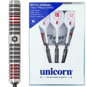 ユニコーン 有原竜太 ver.1 ディンプル シェイプ ピンク ダーツ フライト