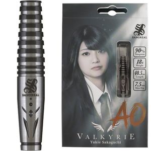 坂口優希恵 ヴァルキリー サングリアル 中古バレル エスダーツ限定モデル サングリアル Valkyrie ヴァルキリー 2BA19.5g 坂口優希恵選手 ダーツ