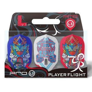 3/13ȯ�� ���륹������ �������ߥ󥽥� 2025 �����ѡ������� �����ԥ��� ����ե饤�� L-style L-Flight PRO Choi Min Seok 2025 SUPER DARTS CHAMPION ������ �ե饤�� L3 �������� �ߥå���