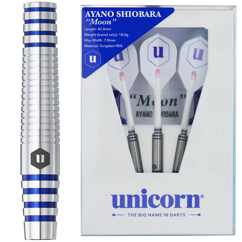 unicorn Lumina ダーツ 21g 未使用 ユニコーン 塩原綾乃選手 ムーン unicorn moon ダーツ バレル 2BA18.0g