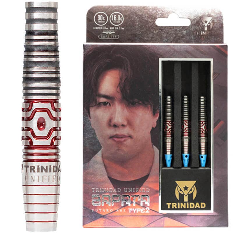 トリニダード 阿部悠太郎選手 サパタ2 TRiNiDAD ZAPATA2 2BA16g ダーツ