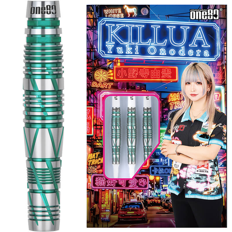 ONE80 KILLUA キルア 2BA20g ダークブラック 小野寺由貴選手 ダーツ バレル