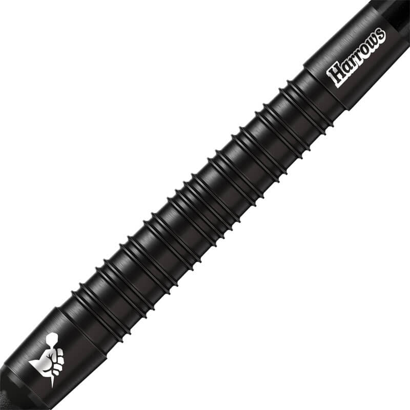 ハローズ スーパーグリップ ブラックエディション 2BA18g ダーツ バレル