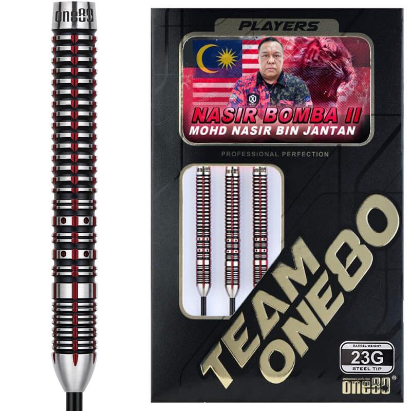ナシル・ボンバ One80 NASIR ver.2 23g 定価13200円 ONE80 Nasir ver.2 ナシル2 スティール23g ナシル・ボンバ選手 ハード