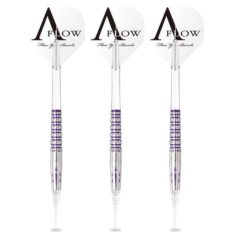 ダイナスティー LUNE3 リュンヌ3 2BA20g 足立菜月選手 ダーツ バレル